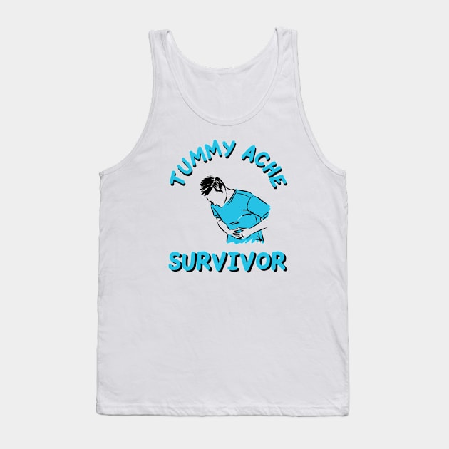 vintage tummy ache survivor Tank Top by trippyanime